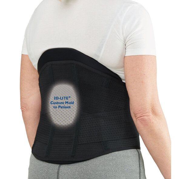 Loceran Body supporter ブラック Lサイズ Navy™ Xtra | Rigid Back Supports | Products | Allard International